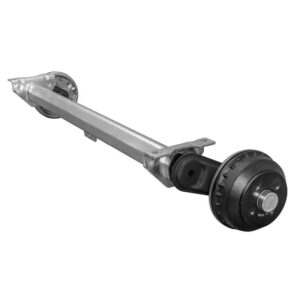 Essieu freiné AL-KO COMPACT pour remorque / dépanneuse 1000kg 1180mm 1560mm 4x100