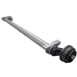 Essieu freiné AL-KO COMPACT pour remorque / dépanneuse 1350kg 1900mm 2350mm 5x112
