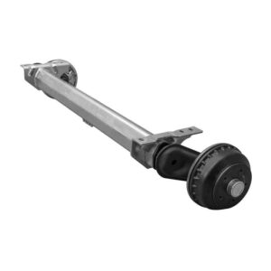 Essieu freiné AL-KO COMPACT pour remorque / dépanneuse 1350kg 1100mm 1500mm 5x112