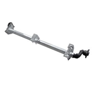 Essieu non freiné AL-KO OPTIMA pour remorque 750kg 1180mm 1630mm 4x100