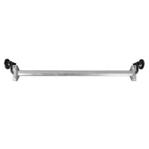 Essieu non freiné AL-KO OPTIMA pour remorque 750kg 1500mm 1820mm 4x100
