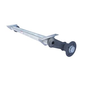 Essieu non freiné KNOTT VG7-L pour remorque 750kg 1125mm 1615mm 4x100