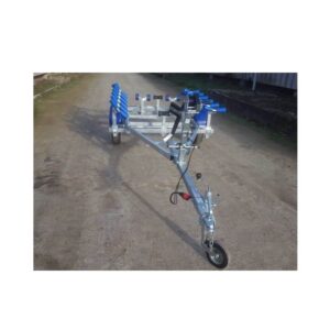 Porte-bateau pneumatique multirouleaux - SW345 - PTAC : 500Kg - 1 essieu