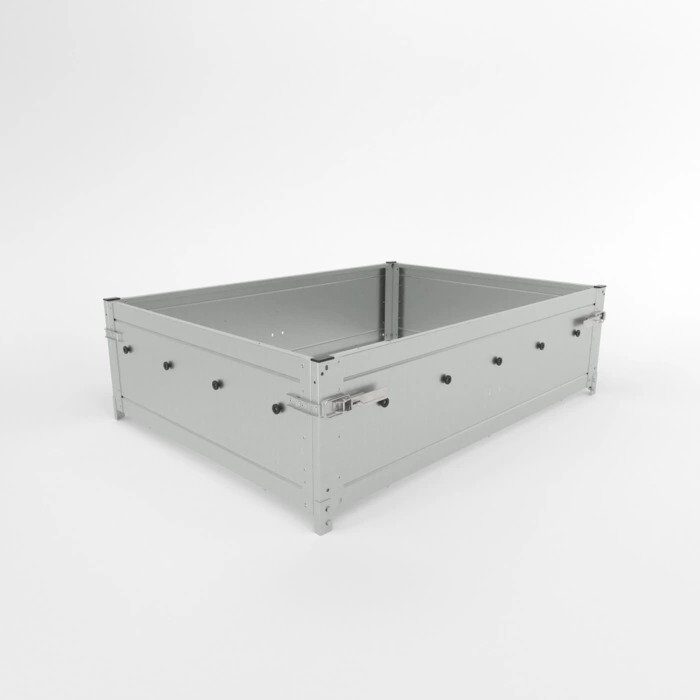 Rehausses de ridelles pleines +40cm acier pour BASIC 200