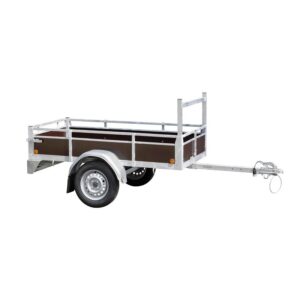 Remorque simple essieu 257x132 cm