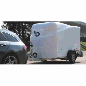 Remorque Fourgon Debon Cargo 1300 blanc + porte