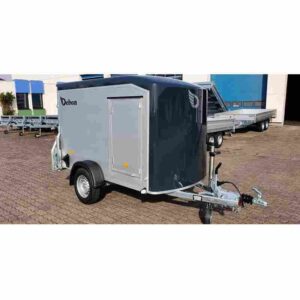 Remorque fourgon Debon Roadster 255 Alu + porte latérale