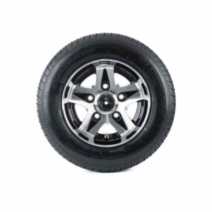 Roues en aluminium 10″ – Remorques 3 essieux