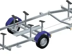 Remorque Porte Bateau Sun Way Gamme Voiliers à Gruter GS18