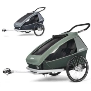 Kid Vaaya 2 Croozer remorque vélo pour deux enfants