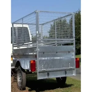 4 Rehausses de ridelles grillagées 29008 (hauteur 60cm) pour remorque Robust 2m - Lider